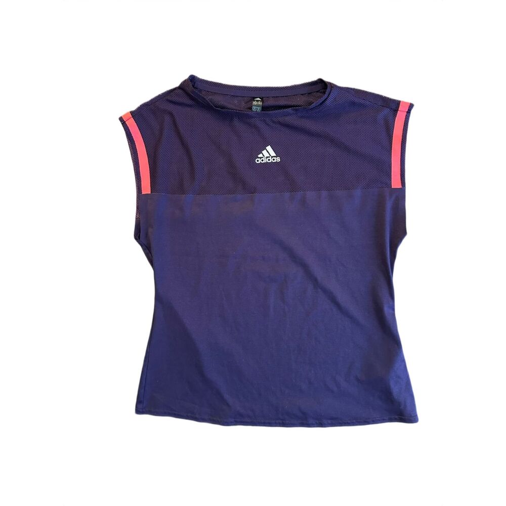 Adidas Escouade Tee Legend Purple/Shock Red Medium